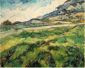 Vincent Van Gogh : Green Wheat Field